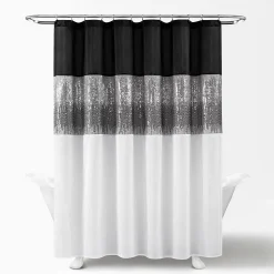 Lush Décor Lush Decor Night Sky Fabric Shower Curtain