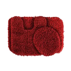 Garland Rug Serendipity Solid Shag 3pc Bath Set