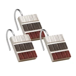 Popular Bath Modern Line 12-pk. Shower Curtain Hooks