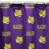 College Covers LSU Tigers Printed Shower Curtain Cover