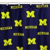 College Covers Michigan Wolverines Printed Shower Curtain Cover