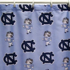 College Covers North Carolina Tar Heels Printed Shower Curtain Cover