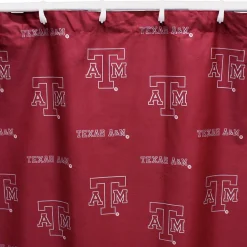 College Covers Texas A&M Aggies Printed Shower Curtain Cover