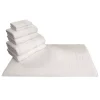 Linum Home Textiles Terry 7-pc. Bath Towel & Greek Key Bath Mat Set