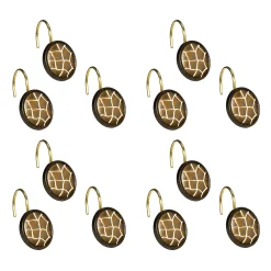 Popular Bath Gazelle 12-pk. Shower Curtain Hooks