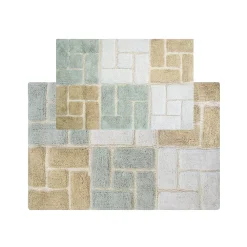 Chesapeake Berkeley Bricks Tufted 2-pc. Bath Rug Set