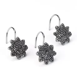 Avanti Braided Medallion 12-pk. Shower Curtain Hooks