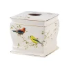 Avanti Gilded Birds Tissue Box Cover
