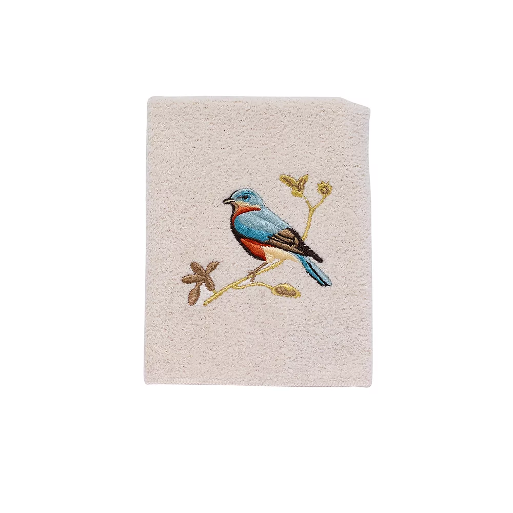 Avanti Gilded Birds Washcloth