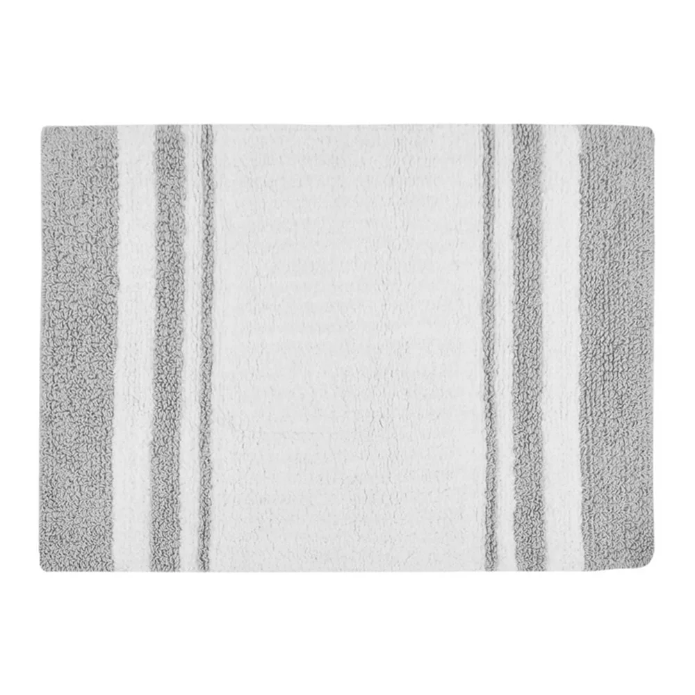 Madison Park Spa High Absorbent Cotton Reversible Bath Rug