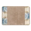 Popular Bath Fallon Banded Bath Rug