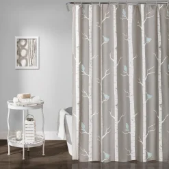 Lush Décor Lush Decor Bird On The Tree Shower Curtain