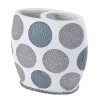 Avanti Dotted Circle Toothbrush Holder