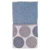 Avanti Dotted Circle Fingertip Towel