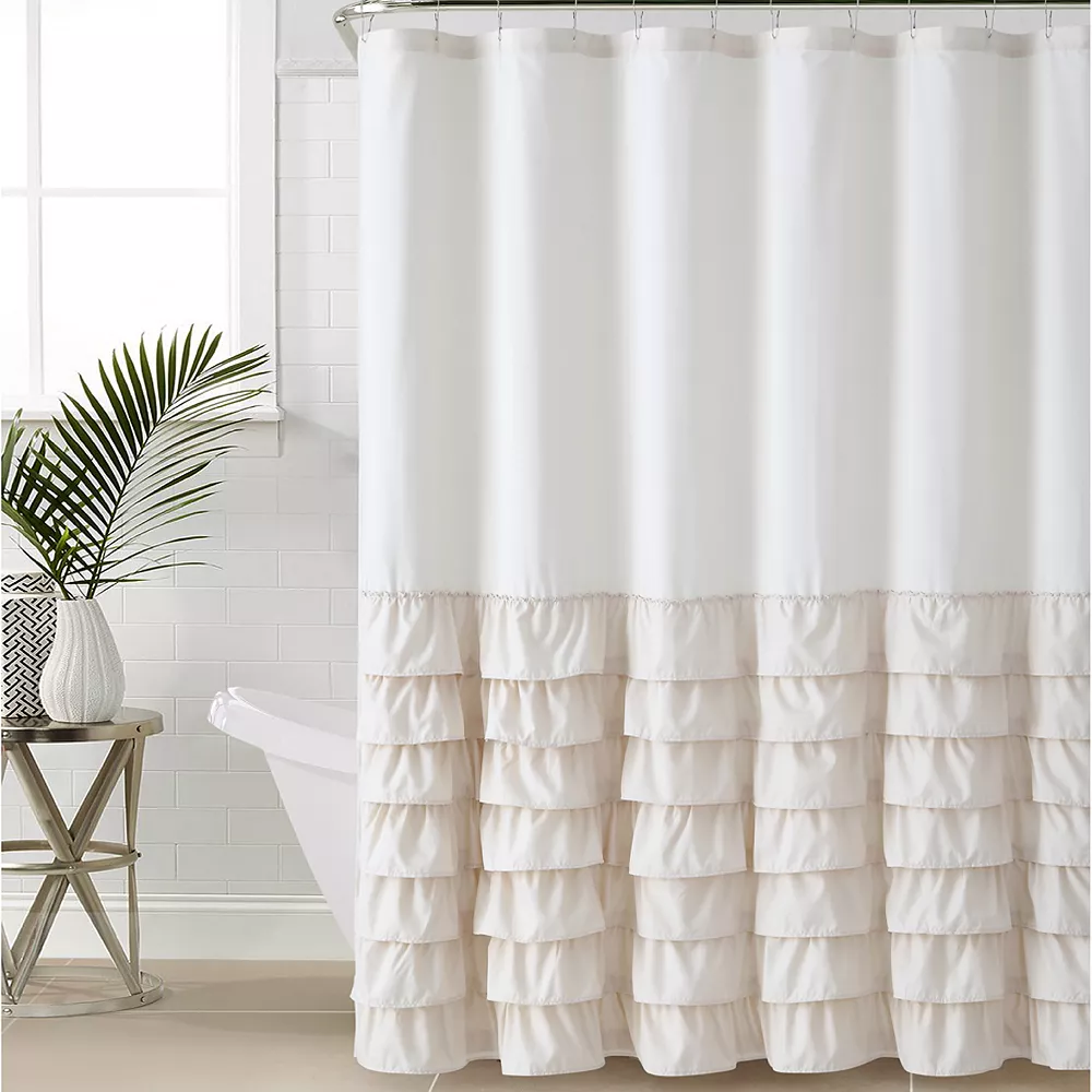 VCNY Home VCNY Melanie Ruffle Shower Curtain
