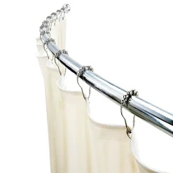 Bath Bliss Curved Shower Curtain Rod