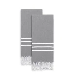 Linum Home Textiles 2-pack Alara Pestemal Color Hand Towels