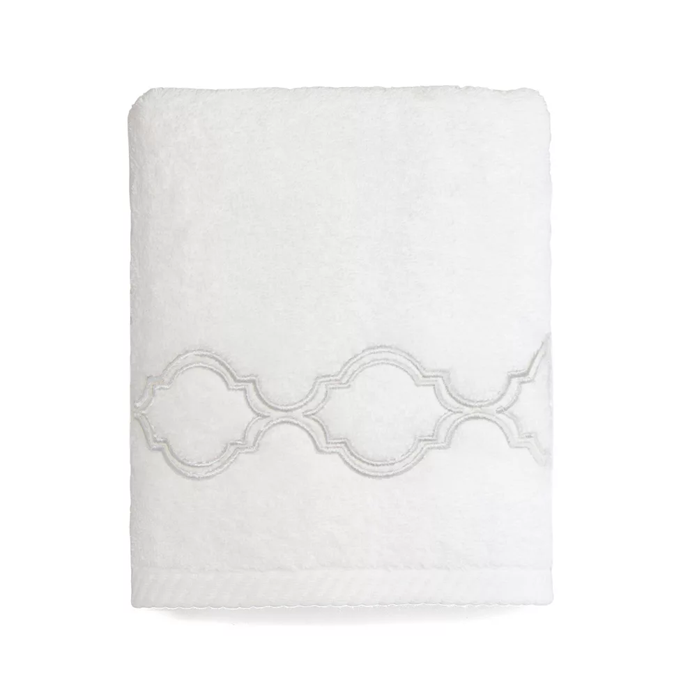 Linum Home Textiles Soft Twist Trellis Bath Towel - Image 2