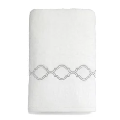 Linum Home Textiles Soft Twist Trellis Bath Towel