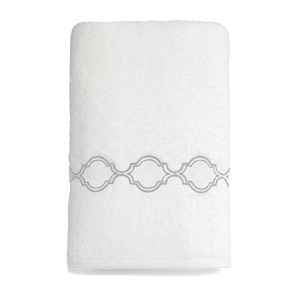 Linum Home Textiles Soft Twist Trellis Bath Towel