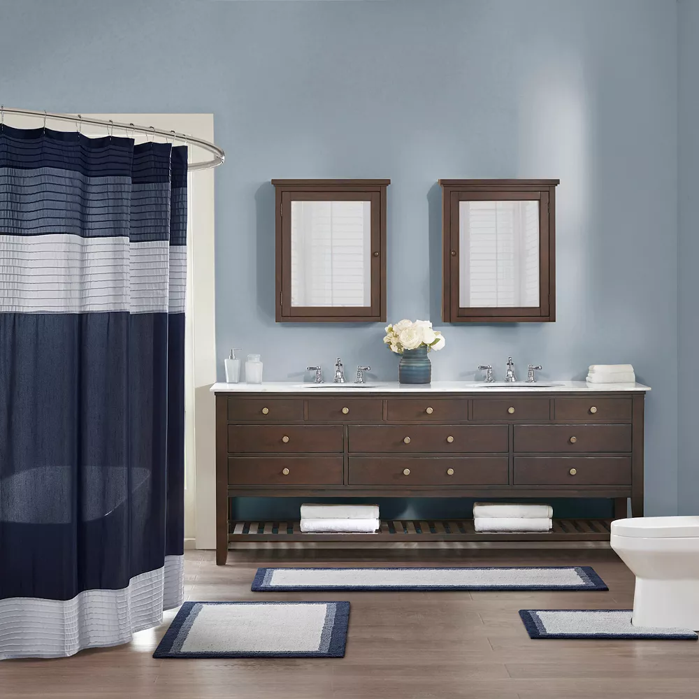 Madison Park Eastridge Striped Bath Rug - Image 6