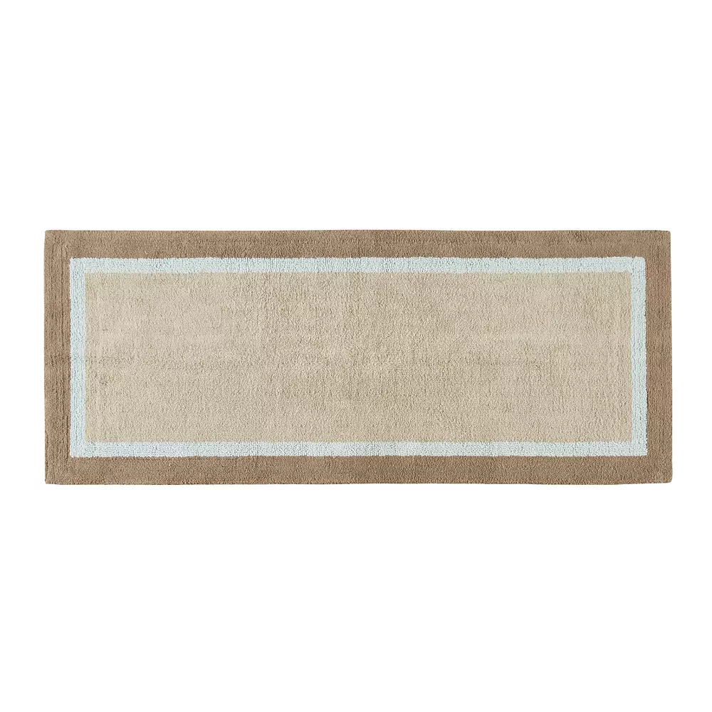 Madison Park Eastridge Striped Bath Rug