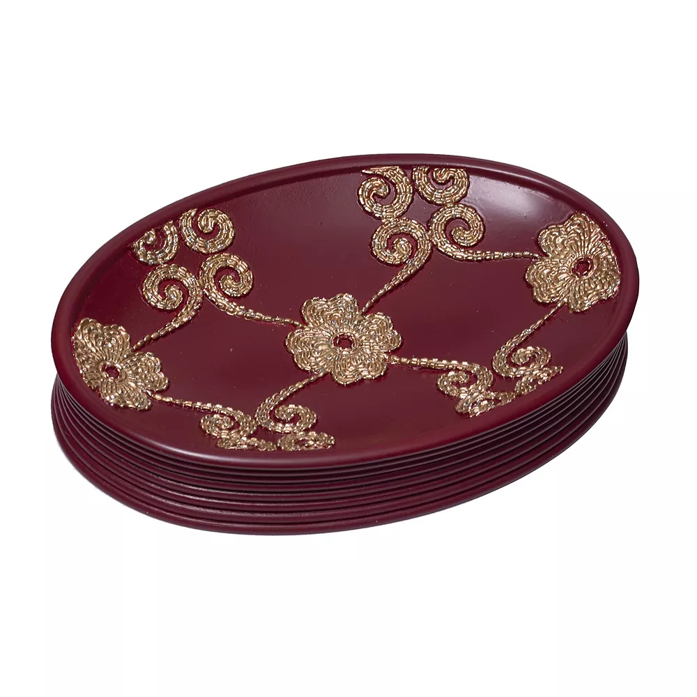 Popular Bath Elegant Rose Soap Dish