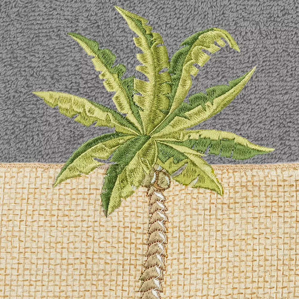 Linum Home Textiles Colton Embellished Bath Towel Set - Image 3