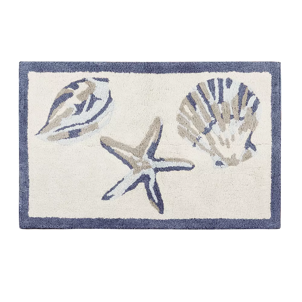 Madison Park Nantucket Cotton Tufted Bath Rug 1 Madison Park Nantucket Cotton Tufted Bath Rug