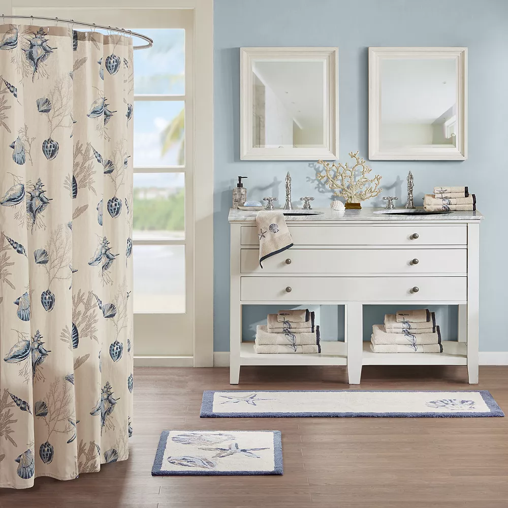 Madison Park Nantucket Cotton Tufted Bath Rug 3 Madison Park Nantucket Cotton Tufted Bath Rug - Image 3