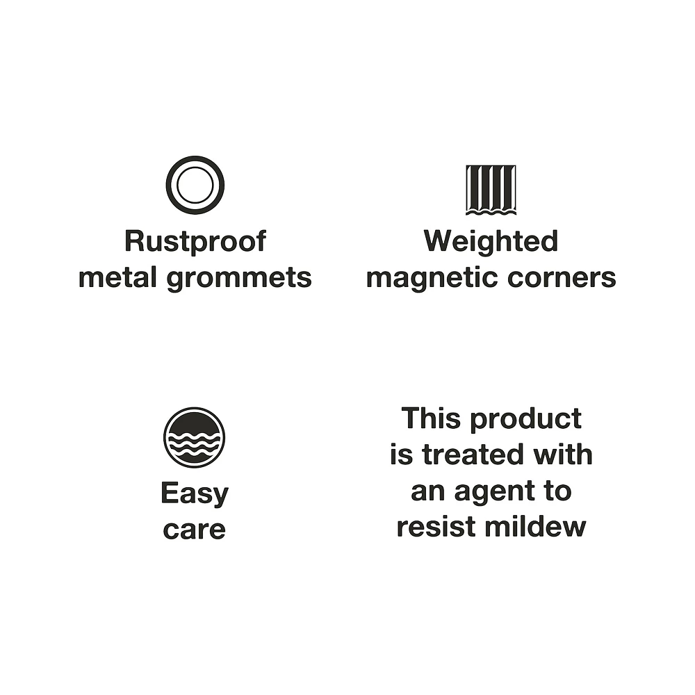 Sonoma Goods For Life® Heavy Weight PEVA Shower Curtain Liner - Image 6