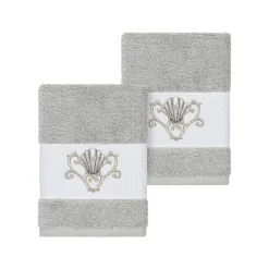 Linum Home Textiles Bella Embellished Washcloth