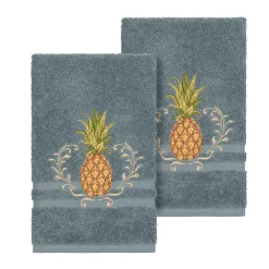 Linum Home Textiles Turkish Cotton Welcome Embellished Hand Towel Set