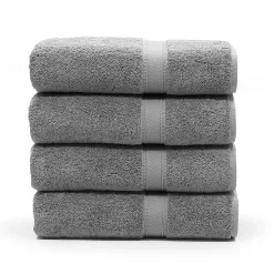 Linum Home Textiles 4-pack Turkish Cotton Sinemis Terry Bath Towel Set