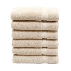 Linum Home Textiles 6-piece Turkish Cotton Sinemis Terry Hand Towel Set