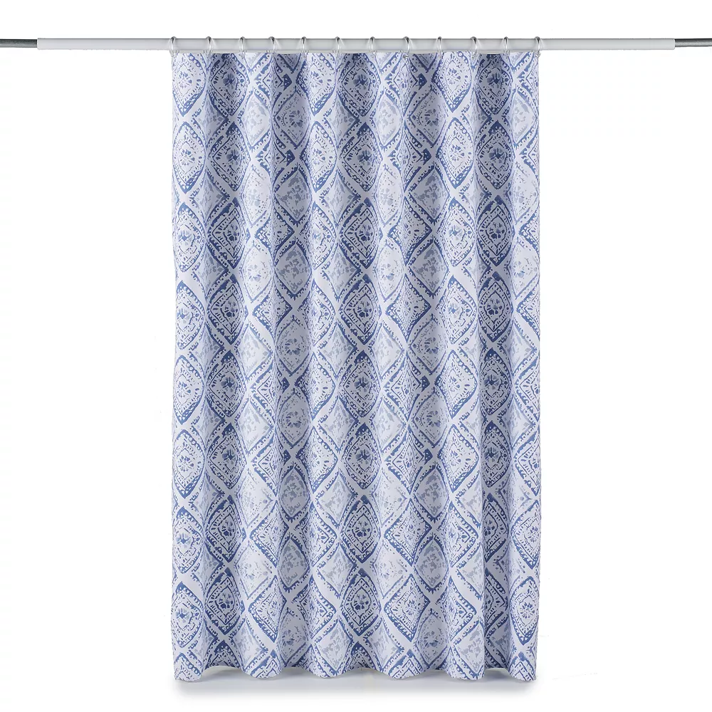 Sonoma Goods For Life™ Tile Print Shower Curtain