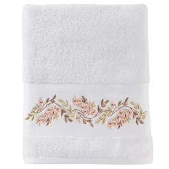Saturday Knight, Ltd. Misty Floral Bath Towel