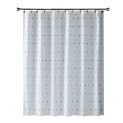 Saturday Knight, Ltd. Colorful Dot Shower Curtain