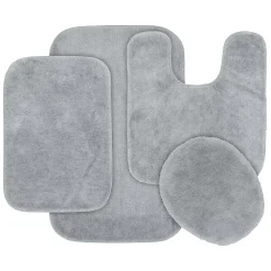 Garland Rug Garland Deco Nylon 4-piece Bath Rug Set