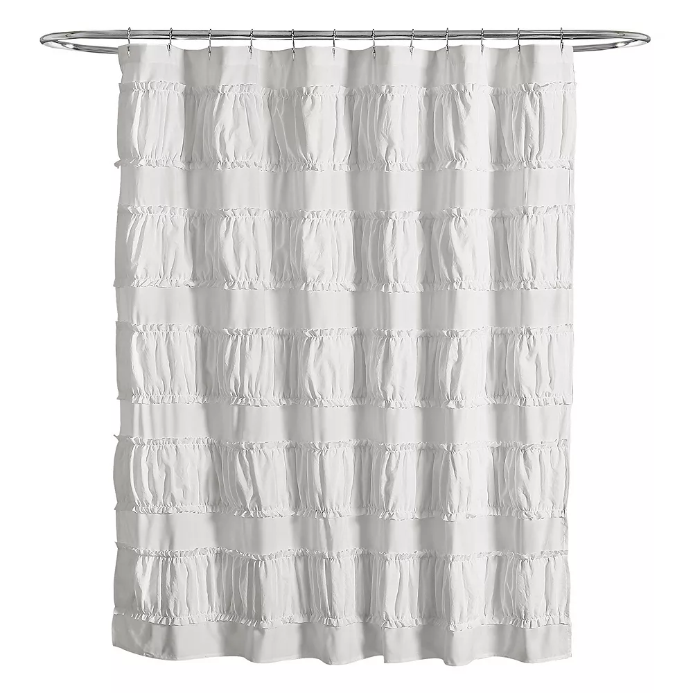 Lush Décor Lush Decor Nova Ruffle Shower Curtain - Image 3