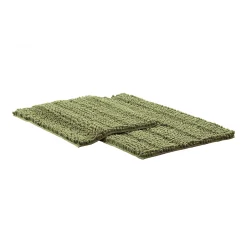 Amrapur 2-piece Chenille Noodle Bath Mat Set