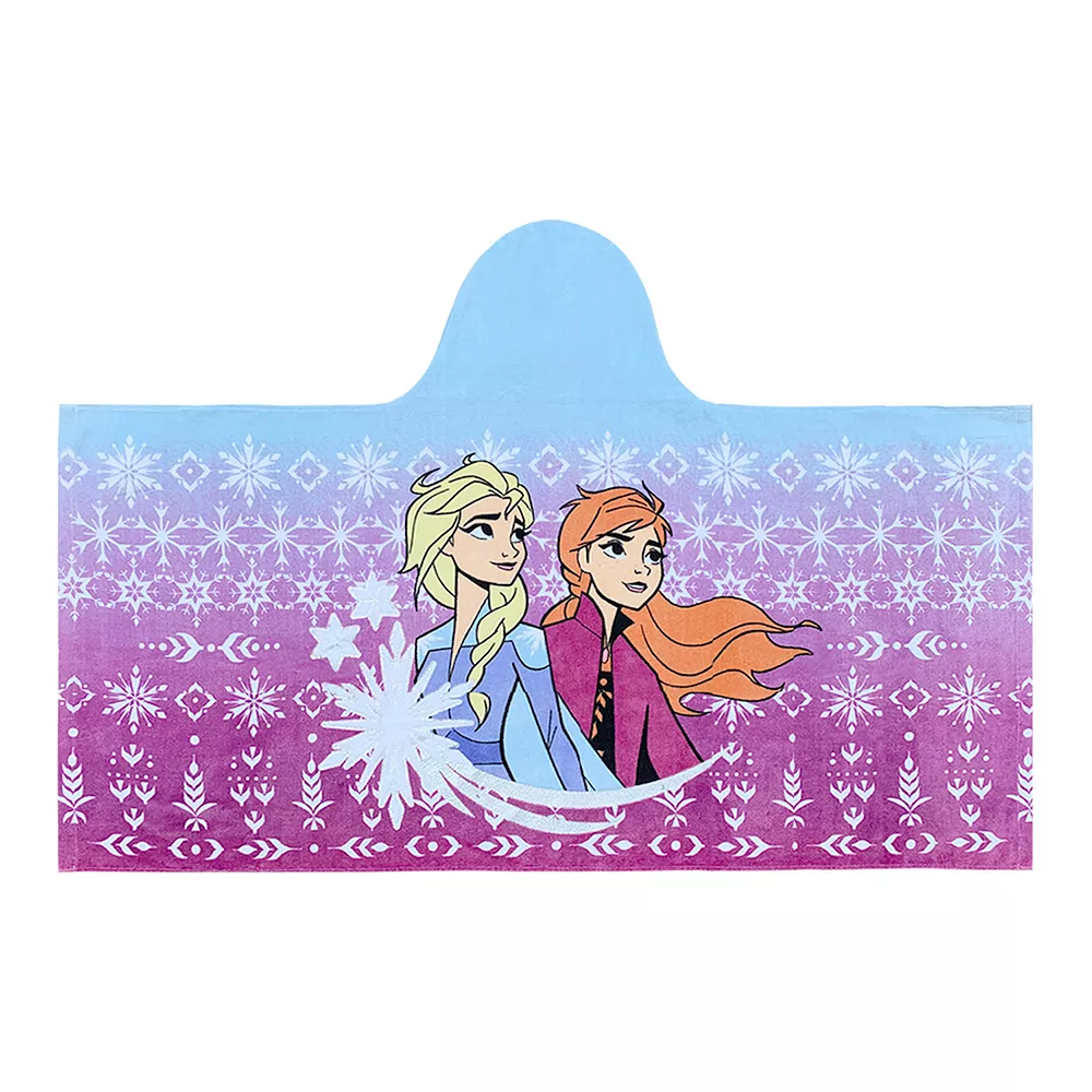 Disney / The Big One Disney's Frozen 2 Anna And Elsa Hooded Bath Wrap By The Big One® - Image 2
