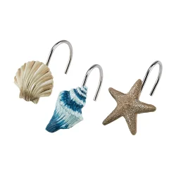 Avanti Blue Lagoon Shower Curtain Hooks