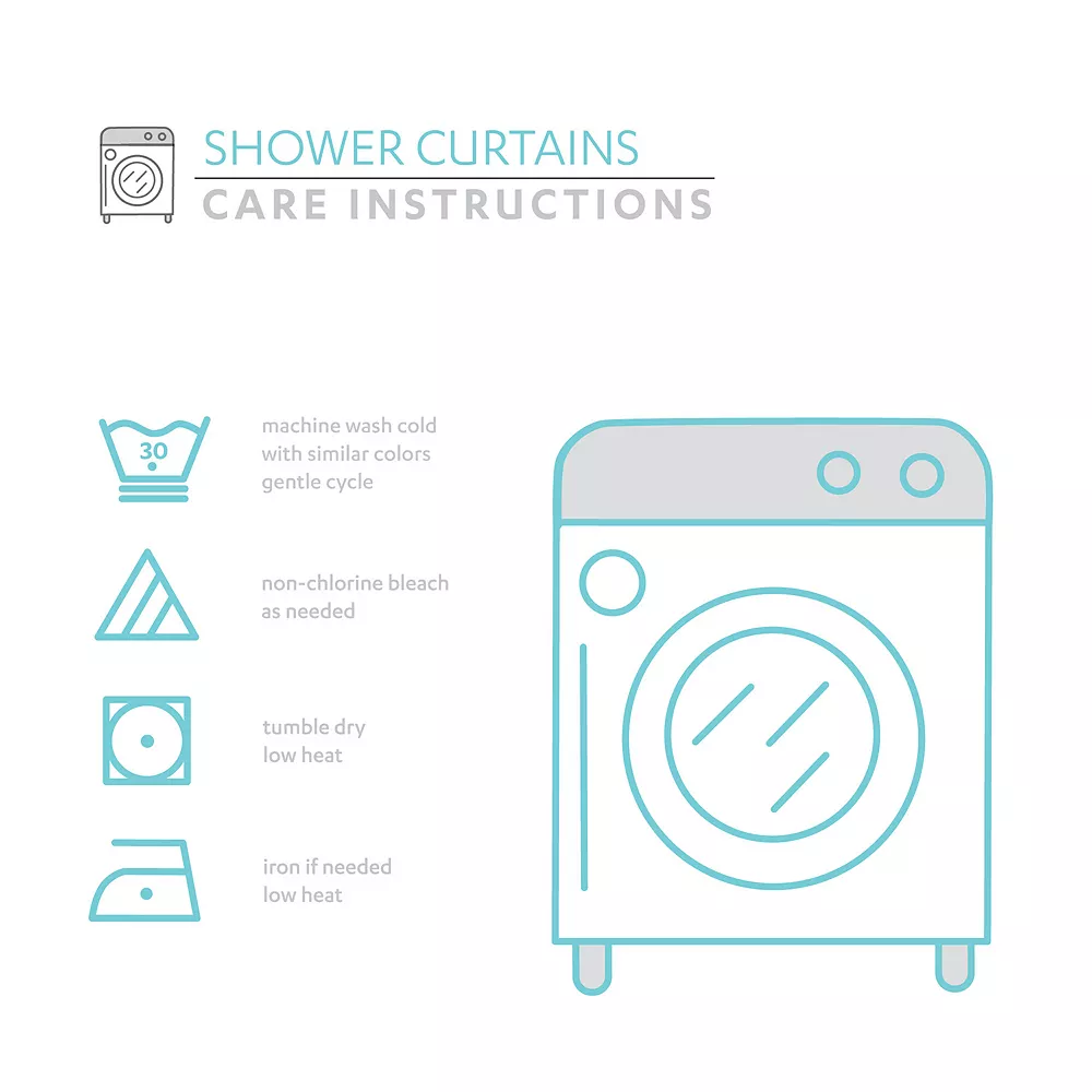 Lush Décor Lush Decor Zuri Flora Shower Curtain - Image 6