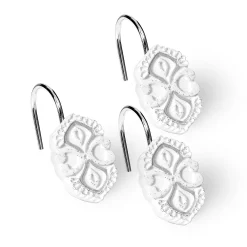 Popular Bath Monaco 12-pack Shower Curtain Hooks