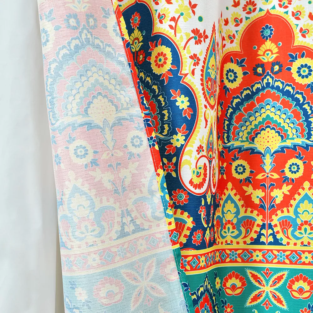 Lush Décor Lush Decor 14-piece Bohemian Meadow Shower Curtain Set - Image 5