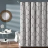 Lush Décor Lush Decor Avon Chenille Trellis Shower Curtain