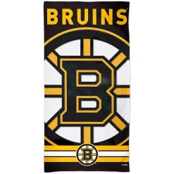 Unbranded WinCraft Boston Bruins 30" X 60" Spectra Beach Towel