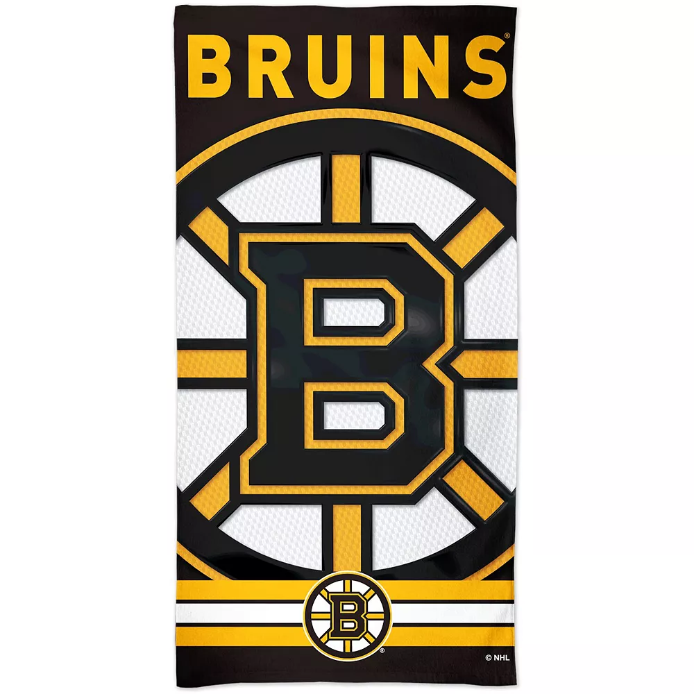 Unbranded WinCraft Boston Bruins 30" X 60" Spectra Beach Towel