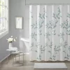 Madison Park Vera Burnout Printed Shower Curtain